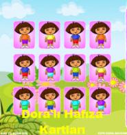 Dora'lı Hafıza Kartları