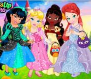 Küçük Prensesler Kostüm Partisinde