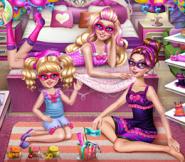 Süper Barbie'nin Pijama partisi