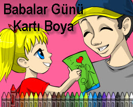 Babalar Günü Kartı Boya