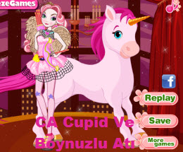 CA Cupid Ve  Boynuzlu Atı