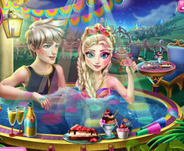 Elsa Ve Jack'in Jakuzi Keyfi