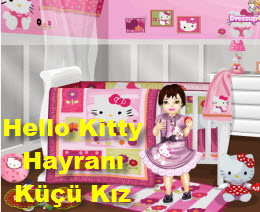 Hello Kitty Hayranı Küçü Kız