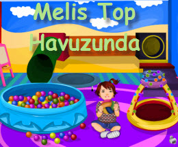 Melis Top Havuzunda