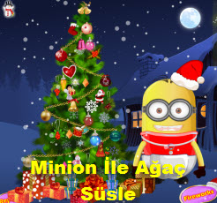 Minion İle Ağaç Süsle