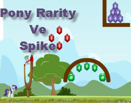 Pony Rarity  Ve  Spike