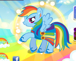 Rainbow Dash Süper Stil