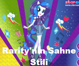 Rarity'nin Sahne Stili