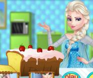 Elsa Pasta Yapıyor